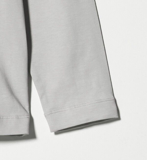 UNITED ARROWS green label relaxing「LONG FIBER COTTON クリア クルーネック 長袖 Tシャツ」|Tシャツ・カットソー|