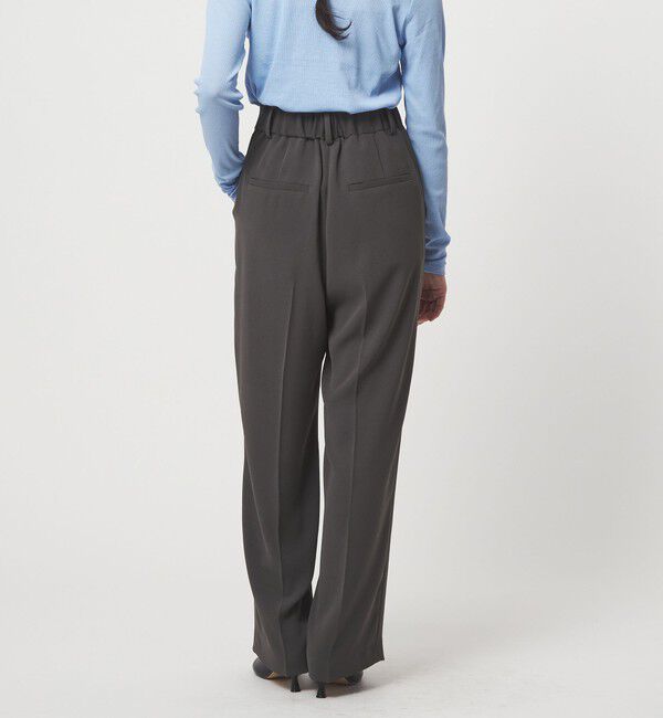 EMMEL REFINES「＜EMMEL REFINES＞EM センタープレス トロミ パンツ」|チノ|