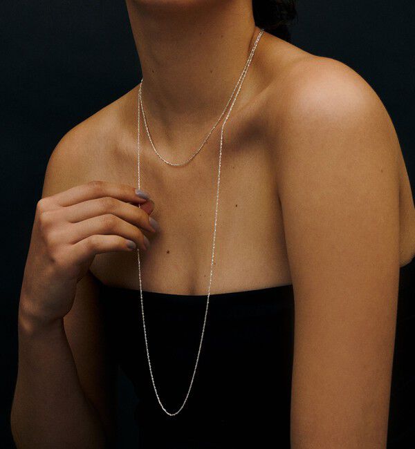BEAUTY&YOUTH UNITED ARROWS「＜LAPUIS＞ロング シン ネックレス」|ネックレス|