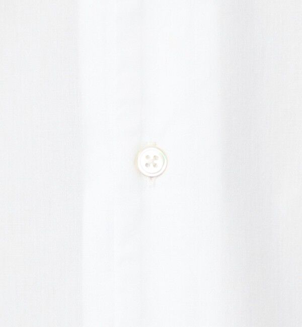 BEAUTY&YOUTH UNITED ARROWS「【WEB限定 WARDROBE SMART】コットン ワイドカラー スキッパーシャツ」|シャツ・ブラウス|