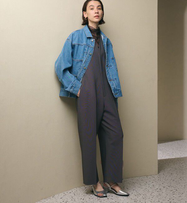 BEAUTY&YOUTH UNITED ARROWS「Vネックオールインワン」|オールインワン|DK.GRAY