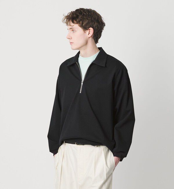 BEAUTY&YOUTH UNITED ARROWS「 DENCE コットン ジップ ポロ」|Tシャツ・カットソー|