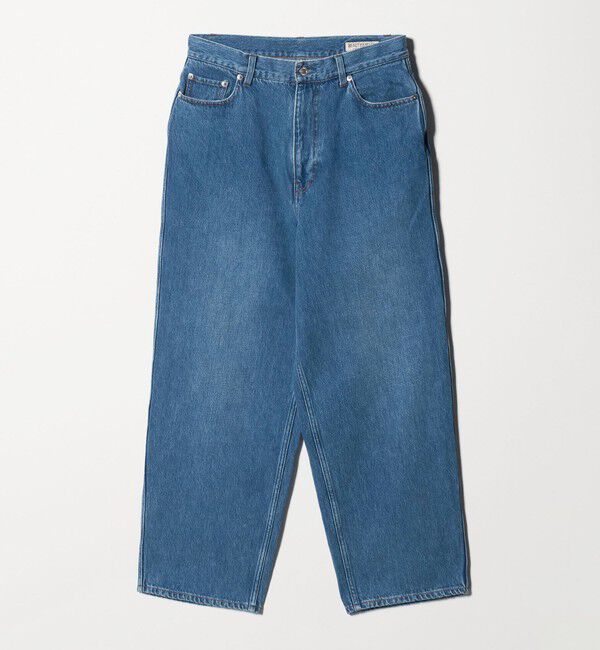 BEAUTY&YOUTH UNITED ARROWS「フェード バギー テーパード 5P デニムパンツ」|チノ|COBALT