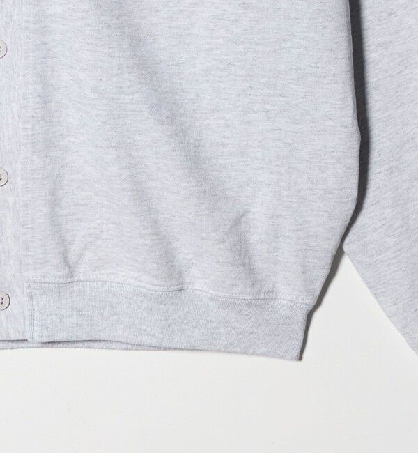 BEAUTY&YOUTH UNITED ARROWS「【別注】＜HEAR MY NAME＞ロゴ スウェットカーディガン グレー」|カーディガン|