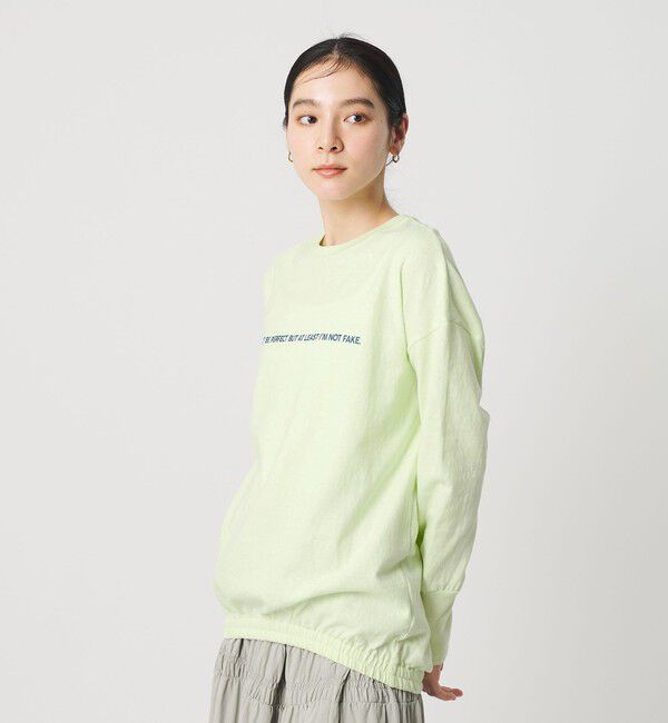BEAUTY&YOUTH UNITED ARROWS「【別注】＜Americana＞プリント ロングスリーブTシャツ」|Tシャツ・カットソー|
