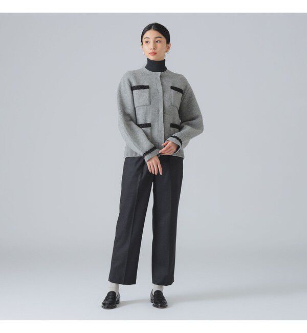 Demi-Luxe BEAMS 「3G ウール ジャケット カーディガン」|ニット・セーター|