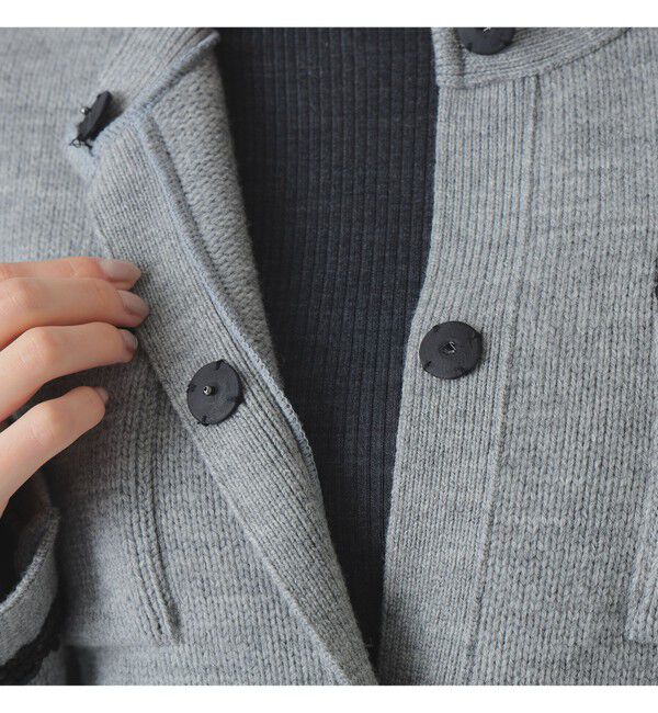 Demi-Luxe BEAMS 「3G ウール ジャケット カーディガン」|ニット・セーター|