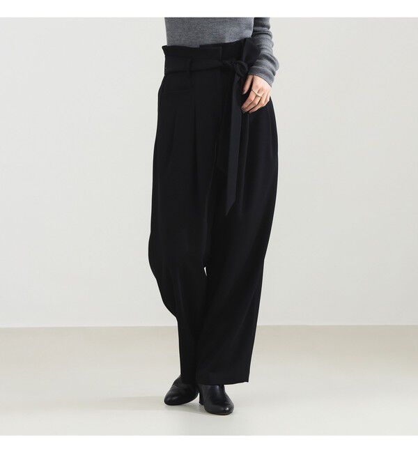 Demi-Luxe BEAMS 「ベルテッド カルゼ パンツ」|チノ|