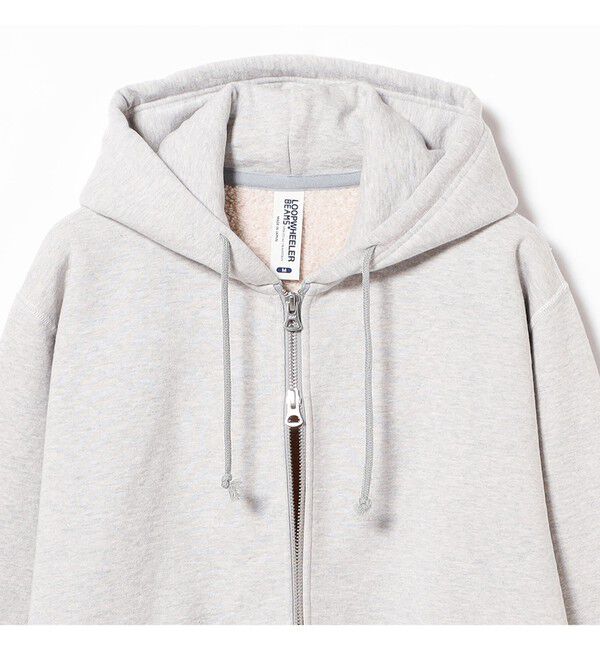 BEAMS PLUS「LOOPWHEELER / 別注 MegaWeight Zip Hoody」|スウェット・ジャージ|