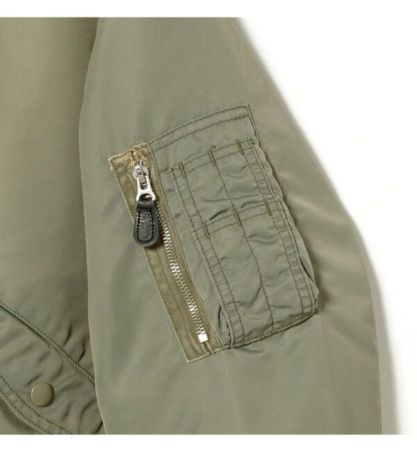 BEAMS PLUS「【別注】REMI RELIEF / L-2B Flight Jacket」|ブルゾン・スタジャン|