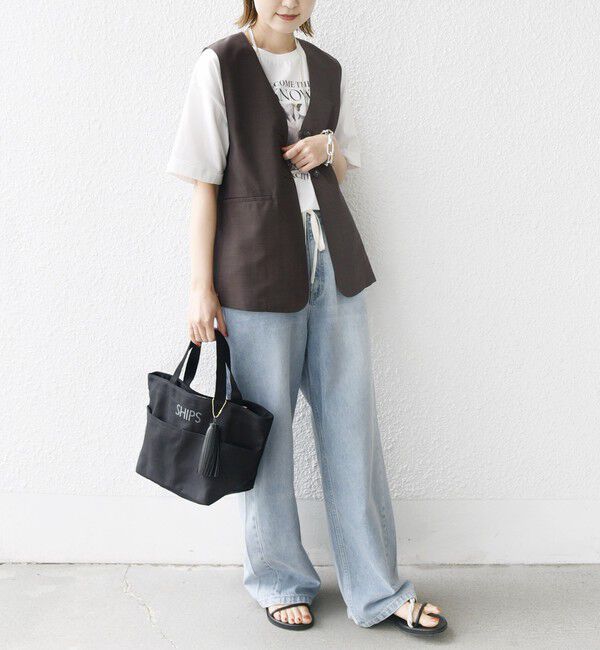 SHIPS for women「タッセル ポケット トートバッグ 」|トートバッグ|