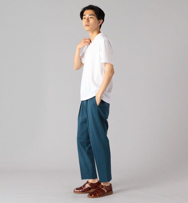 SHIPS「SHIPS: 抗菌・防臭 NANO-FINE（R） コットン Vネック Tシャツ」|Tシャツ・カットソー|