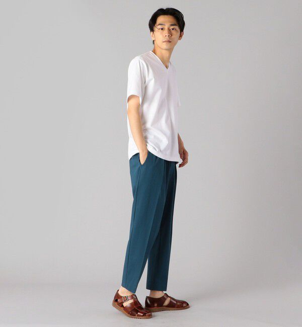 SHIPS「SHIPS: 抗菌・防臭 NANO-FINE（R） コットン Vネック Tシャツ」|Tシャツ・カットソー|