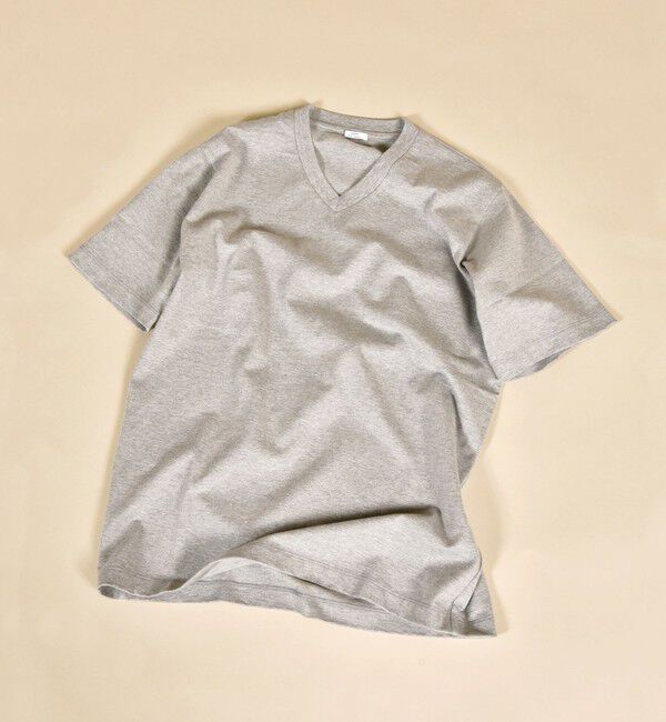 SHIPS「SHIPS: 抗菌・防臭 NANO-FINE（R） コットン Vネック Tシャツ」|Tシャツ・カットソー|