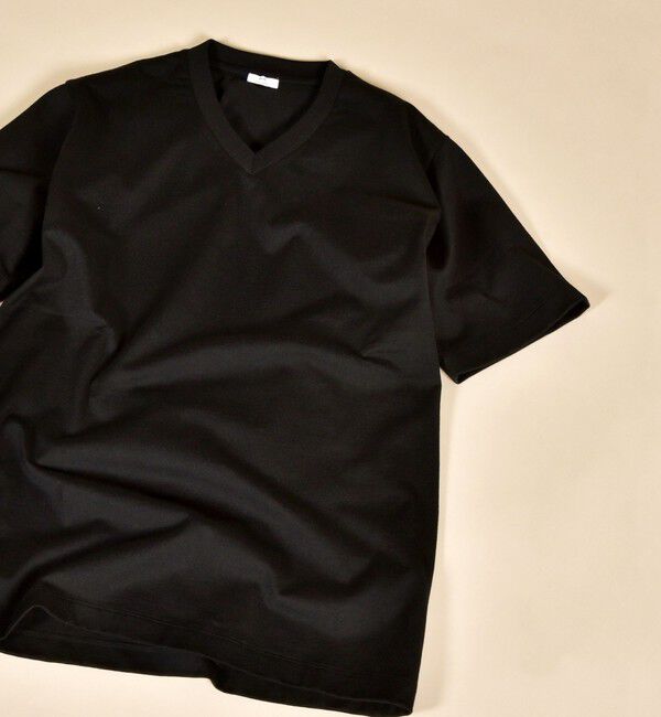 SHIPS「SHIPS: 抗菌・防臭 NANO-FINE（R） コットン Vネック Tシャツ」|Tシャツ・カットソー|