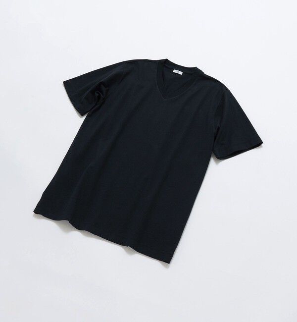 SHIPS「SHIPS: 抗菌・防臭 NANO-FINE（R） コットン Vネック Tシャツ」|Tシャツ・カットソー|
