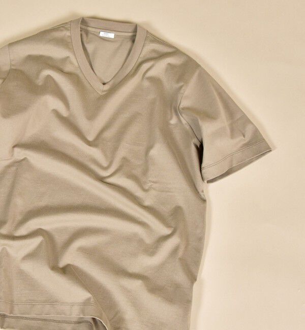 SHIPS「SHIPS: 抗菌・防臭 NANO-FINE（R） コットン Vネック Tシャツ」|Tシャツ・カットソー|