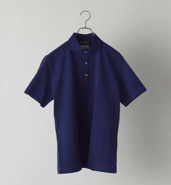 SHIPS「SHIPS：ALBINI 32ゲージ カノコ無地 ポロシャツ」|ポロシャツ|