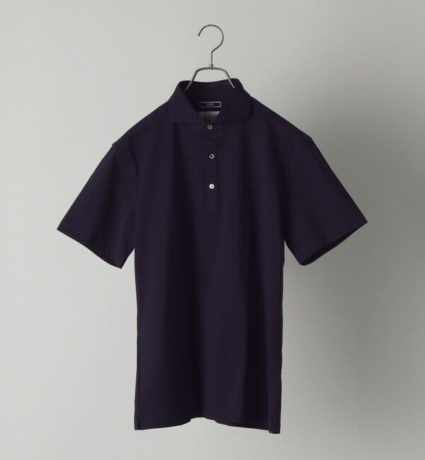 SHIPS「SHIPS：ALBINI 32ゲージ カノコ無地 ポロシャツ」|ポロシャツ|
