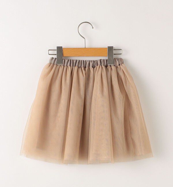 SHIPS KIDS「SHIPS KIDS:100～130cm / チュール スカート」|フレア|