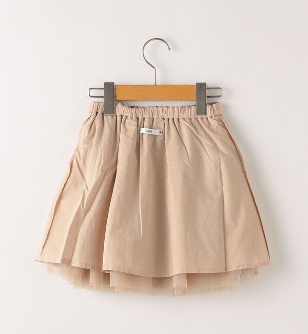 SHIPS KIDS「SHIPS KIDS:100～130cm / チュール スカート」|フレア|