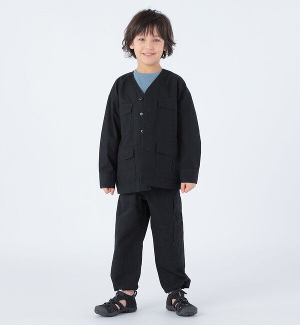 SHIPS KIDS「【SHIPS KIDS別注】GOLDENMILLS:100～140cm / ファティーグ ジャケット」|ミリタリー・モッズコート|