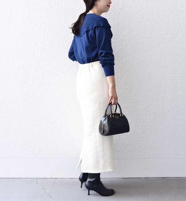 SHIPS for women「*ツイード ポケット デザイン スカート ◇」|スカート|