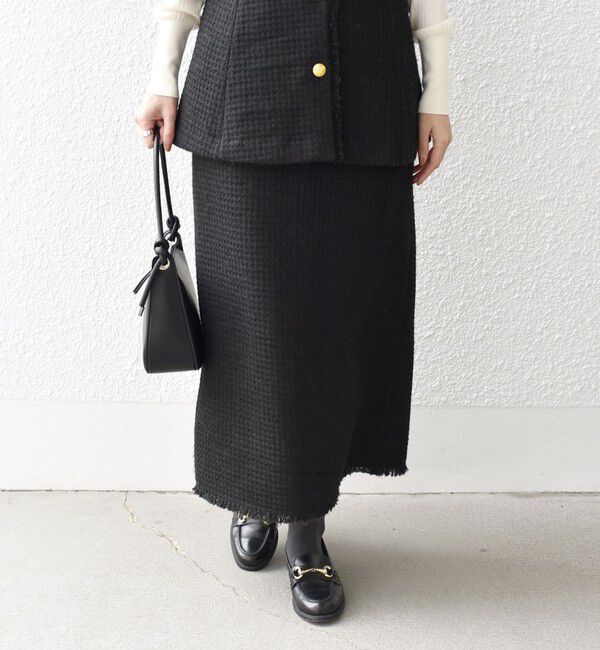 SHIPS for women「*ツイード ポケット デザイン スカート ◇」|スカート|