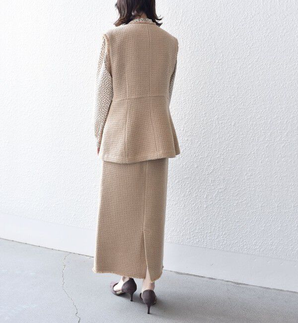 SHIPS for women「*ツイード ポケット デザイン スカート ◇」|スカート|