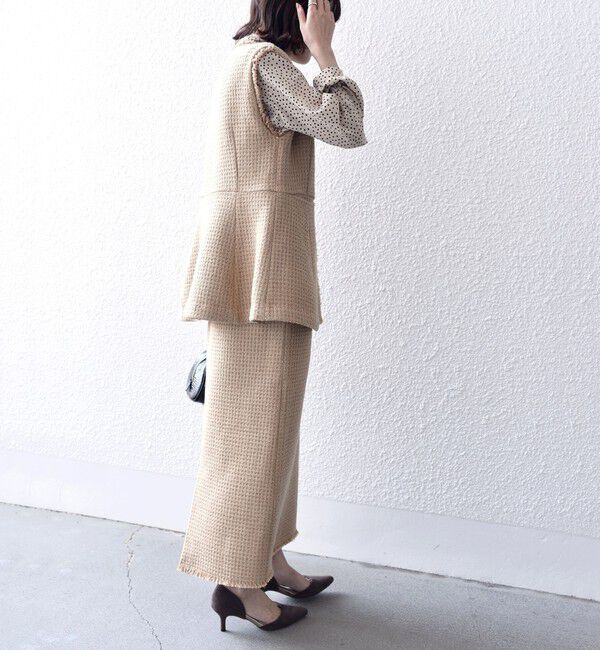 SHIPS for women「*ツイード ポケット デザイン スカート ◇」|スカート|