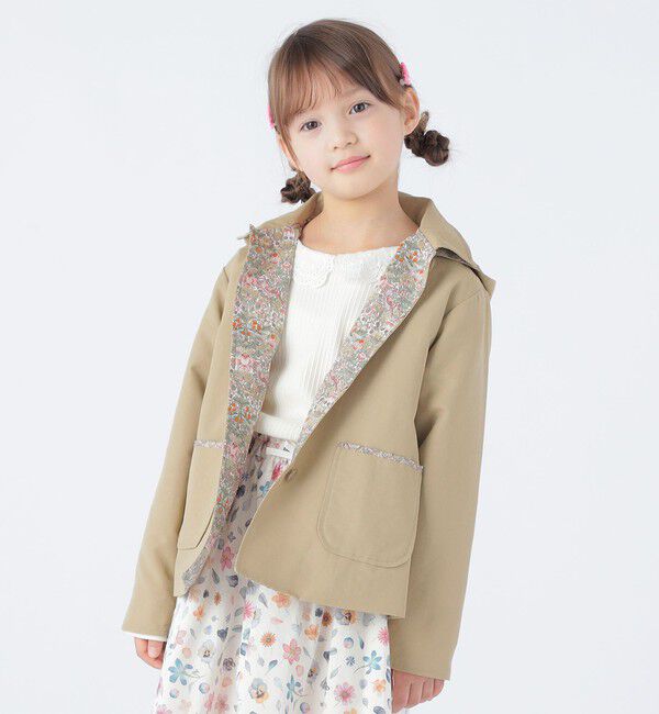 SHIPS KIDS「SHIPS KIDS:100～130cm /〈撥水〉リバティ フード コート」|その他|