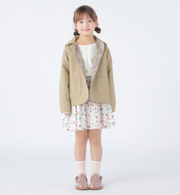 SHIPS KIDS「SHIPS KIDS:100～130cm /〈撥水〉リバティ フード コート」|その他|