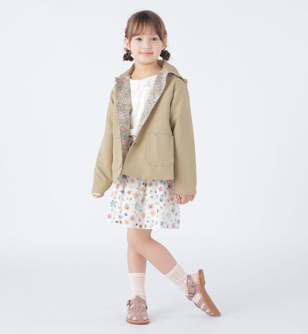 SHIPS KIDS「SHIPS KIDS:100～130cm /〈撥水〉リバティ フード コート」|その他|