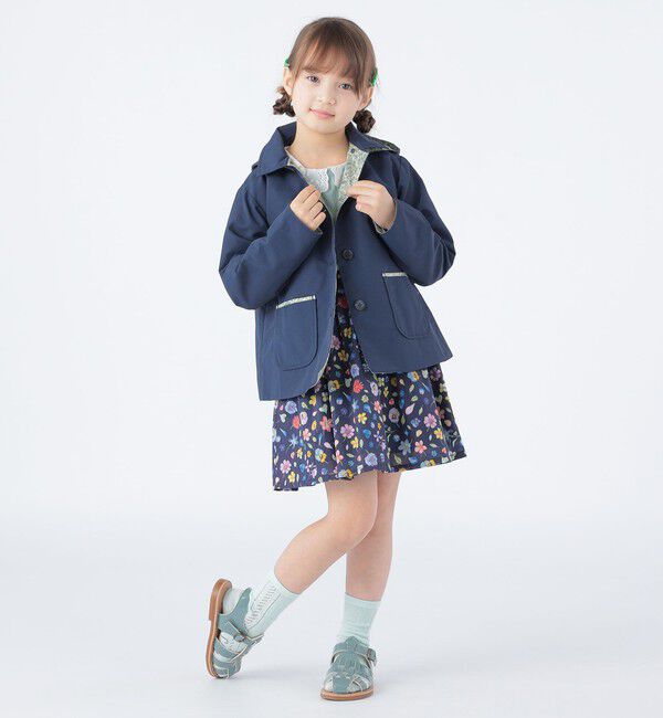 SHIPS KIDS「SHIPS KIDS:100～130cm /〈撥水〉リバティ フード コート」|その他|