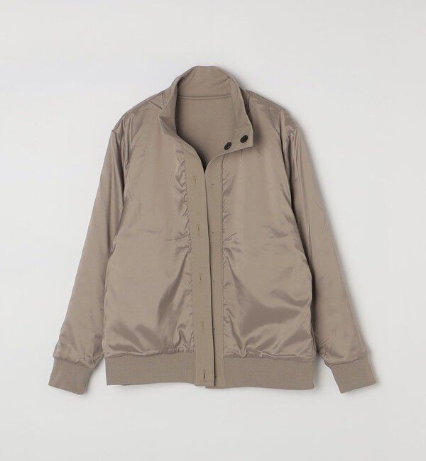 SHIPS「SHIPS: TEXBRID(R) スタンド リブブルゾン」|ブルゾン・スタジャン|