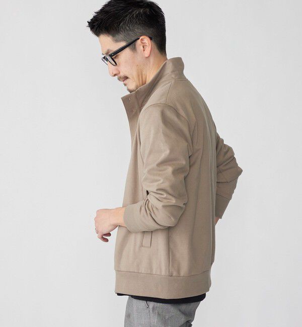 SHIPS「SHIPS: TEXBRID(R) スタンド リブブルゾン」|ブルゾン・スタジャン|