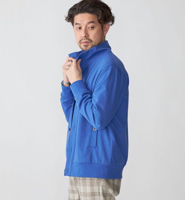 SHIPS「SHIPS: TEXBRID(R) スタンド リブブルゾン」|ブルゾン・スタジャン|