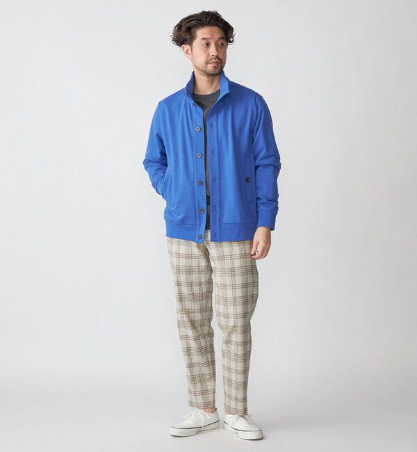 SHIPS「SHIPS: TEXBRID(R) スタンド リブブルゾン」|ブルゾン・スタジャン|