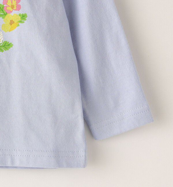 SHIPS KIDS「SHIPS KIDS:80～90cm / サニーデイズ プリント 長袖 TEE」|Tシャツ・カットソー|