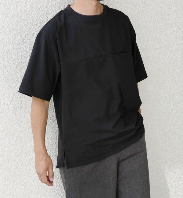 SHIPS any「SHIPS any: COOLMAX（R） サマー プルオーバー Tシャツ (セットアップ対応) 24SS◇」|Tシャツ・カットソー|