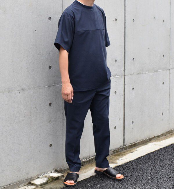 SHIPS any「SHIPS any: COOLMAX（R） サマー プルオーバー Tシャツ (セットアップ対応) 24SS◇」|Tシャツ・カットソー|