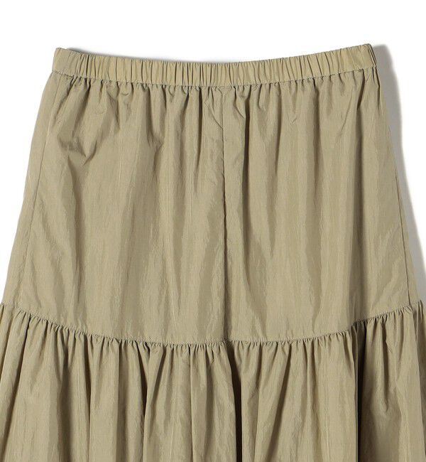 SHIPS for women「〈手洗い可能〉タフタ ティアード ロング スカート」|スカート|