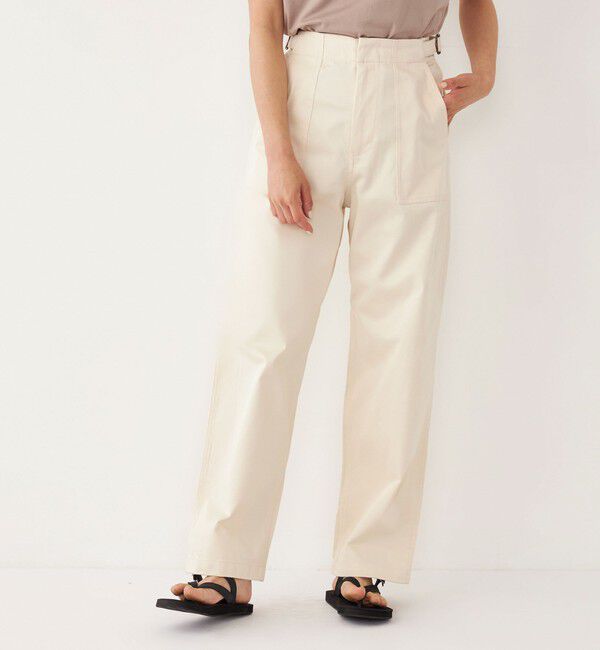SHIPS Colors 「SHIPS Colors:〈洗濯機可能〉コットン ツイル ベイカー パンツ4◇」|その他|