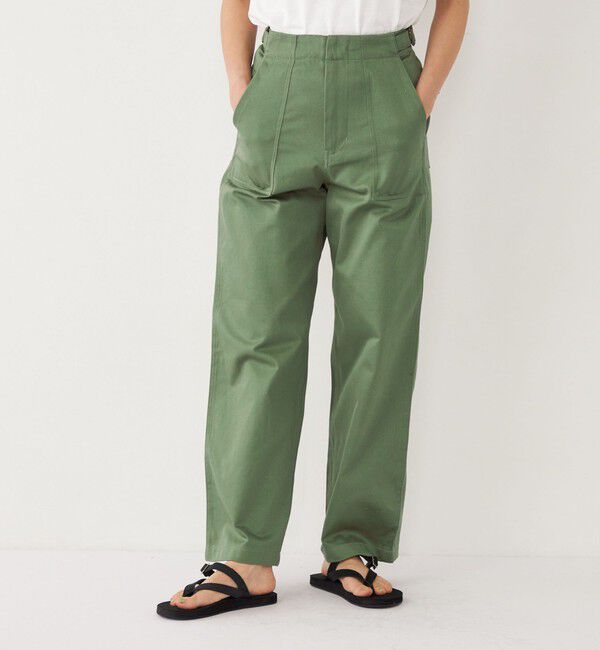 SHIPS Colors 「SHIPS Colors:〈洗濯機可能〉コットン ツイル ベイカー パンツ4◇」|その他|