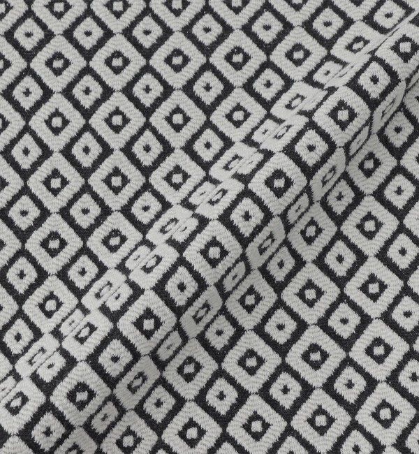 SHIPS「SHIPS: 〈洗濯機可能〉ジャカード 小紋柄 Vネック カーディガン」|カーディガン|