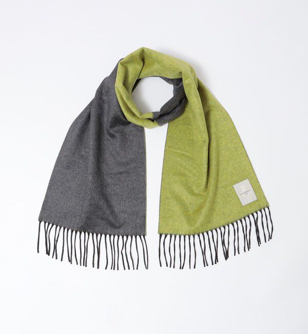 SHIPS「【SHIPS別注】PIACENZA: シルク カシミヤ リバーシブル マフラー」|マフラー|