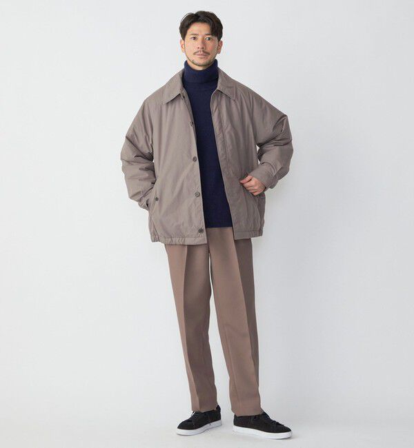 SHIPS「SHIPS:〈撥水〉Thinsulate 中綿 ハリントンジャケット」|ブルゾン・スタジャン|