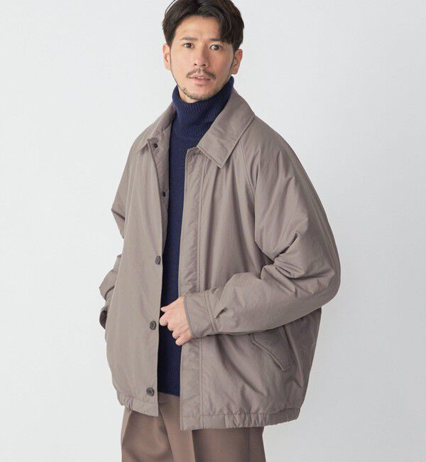 SHIPS「SHIPS:〈撥水〉Thinsulate 中綿 ハリントンジャケット」|ブルゾン・スタジャン|