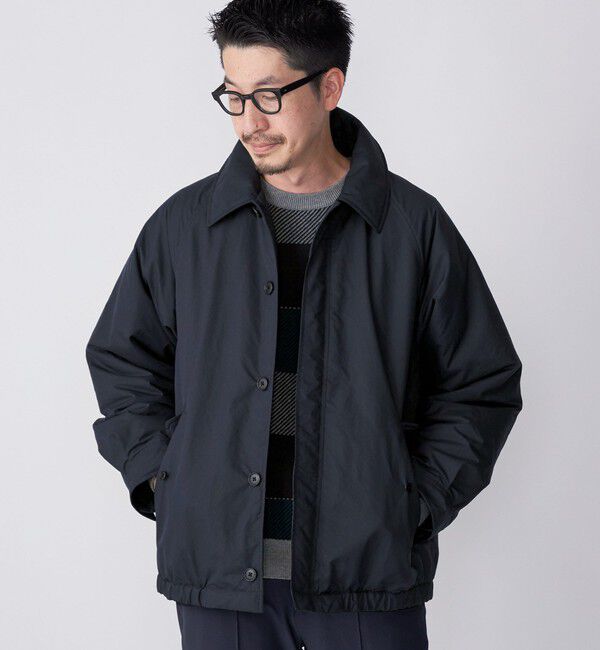 SHIPS「SHIPS:〈撥水〉Thinsulate 中綿 ハリントンジャケット」|ブルゾン・スタジャン|