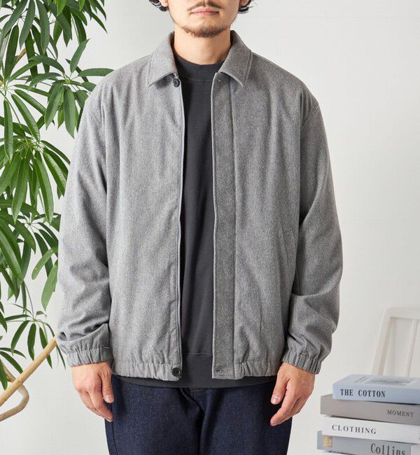 SHIPS any「SHIPS any: WONDERSHAPE(R) 4WAY ストレッチ ショート ブルゾン◇」|ブルゾン・スタジャン|